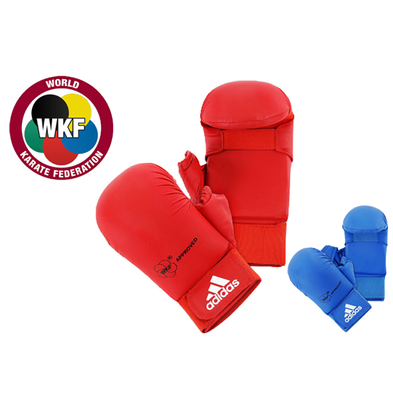 Adidas Karate Gloves with Thumb and Gel Padding