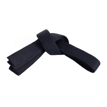 DOUBLE WRAP SOLID Black Belt