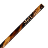 HAND CARVED RATTAN BO STAFF