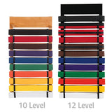 RANK BELT DISPLAY - 10 & 12 LEVEL