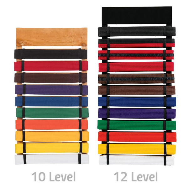 RANK BELT DISPLAY - 10 & 12 LEVEL