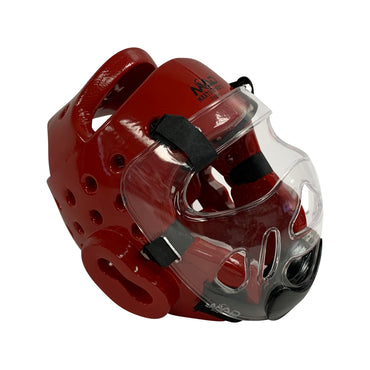 SPARRING HEADGEAR WITH FACE SHIELD