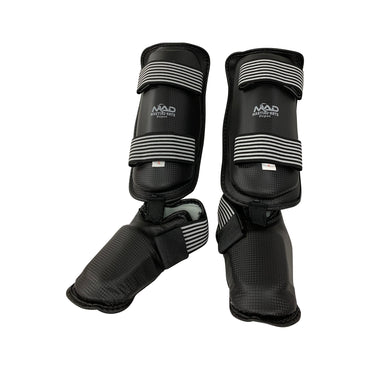 BLACK  SHIN&FULL INSTEP (PU)