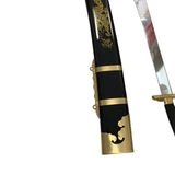 Double Broadsword Chrome Semi Flex Copper Scabbard