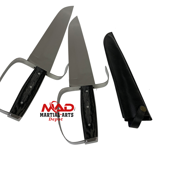 Wing Chun Butterfly Swords: MOY YAT v1 - 440B - Blunt