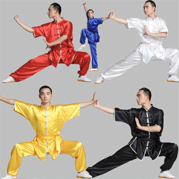Wushu  Uniform Short Sleeve Kung Fu