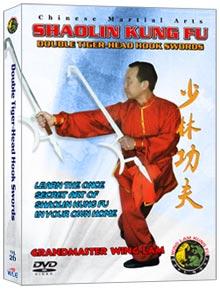 SHAOLIN DVD #26) DOUBLE TIGER-HEAD HOOK SWORDS CHINESE TRADITIONAL SH