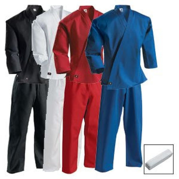 7 oz Middleweight Student karate Uniform with Elastic Pant