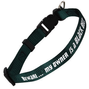 Black Belt dog collars