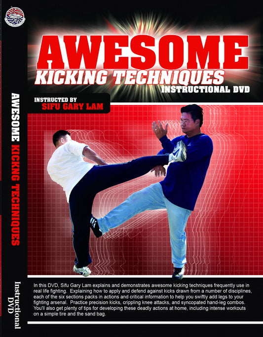 DVD:Awesome Kicking Techniques: By Sifu Gary Lam